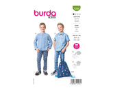 Schnittmuster burda kids - Hemd 9209